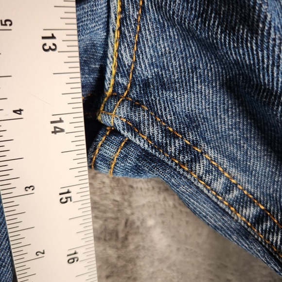 Levi's 550 Jeans Men's 46X30 Straight Relaxed Denim Blue Pre-Owned - Picture 3 of 16